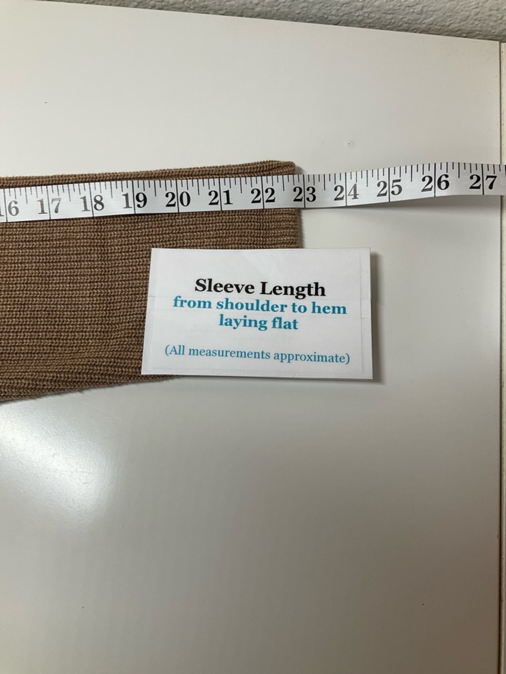 Old Navy Camel Brown Open-Front Ribbed Cardigan XL - Picture 10 of 11
